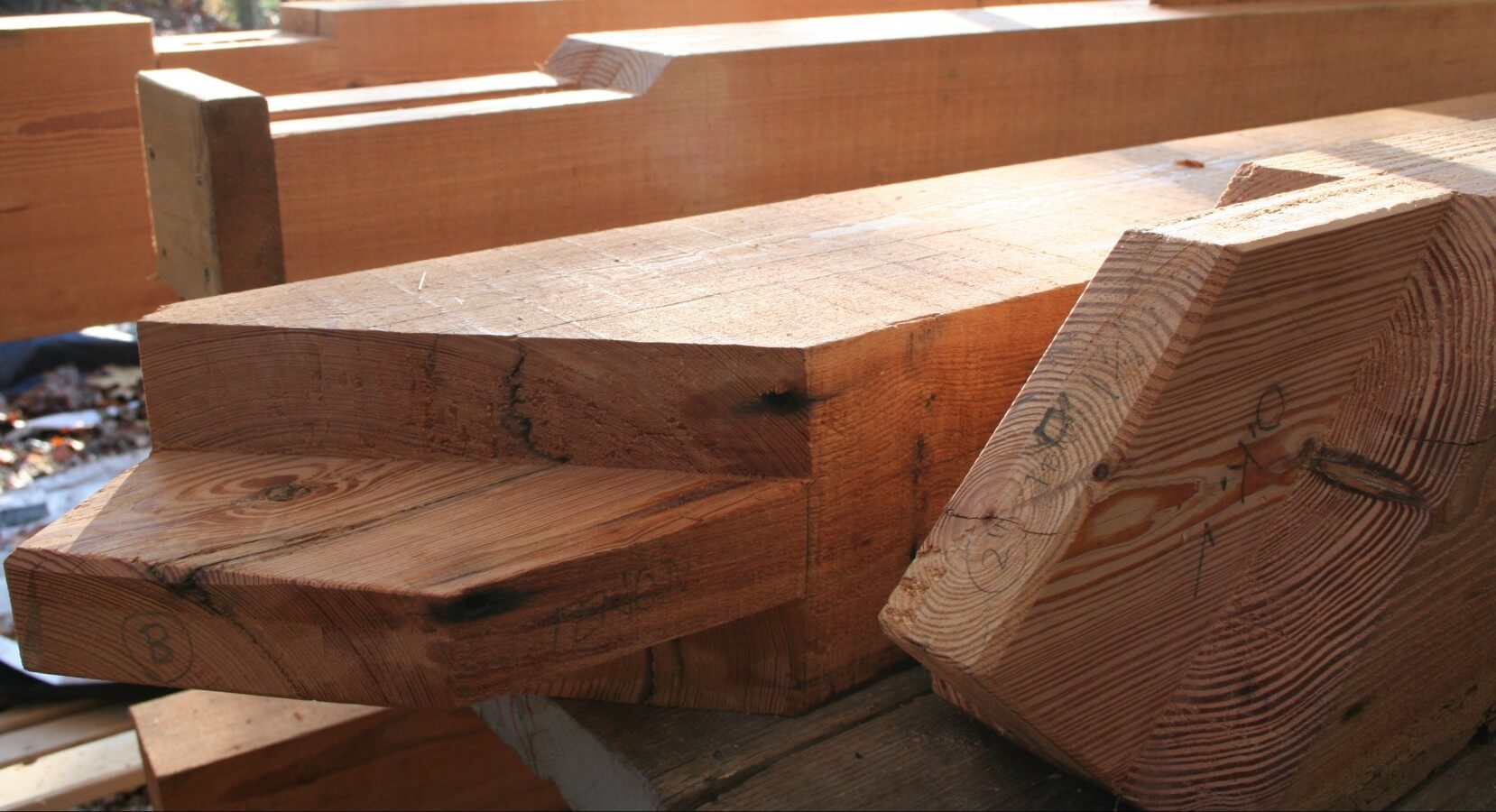 RECLAIMED LUMBER + BEAMS